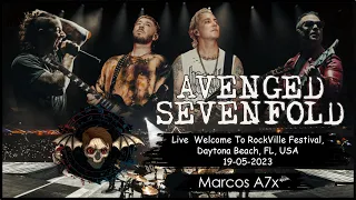 Avenged Sevenfold Live Welcome To Rockville Festival, Daytona Beach, FL, USA 19-05-2023