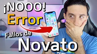 ❌NO hagas esto con tu iPhone 💻ERRORES de PRINCIPIANTE en iPhone