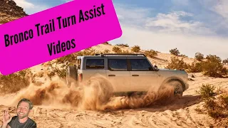 2021 Ford Bronco Trail Turn Assist Videos (Vaughn Gittin Jr)