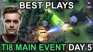 TI8 BEST PLAYS The International 2018 MAIN EVENT DAY 5 Highlights Dota 2 by Time 2 Dota #dota2