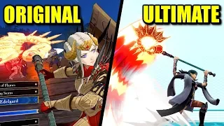 Super Smash Bros. Ultimate - Origin of Byleth Moves, Animations & Costumes