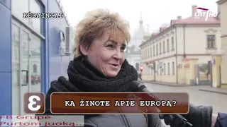 Klausimėlis - Ką žinote apie europą