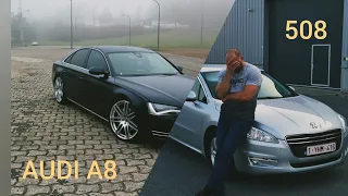 J'AI VENDU  AUDI A8  ET J'AI ACHETÉ UNE PEUGEOT 508 HDI