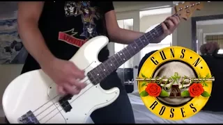 Guns N' Roses - Paradise City - Bass Cover w/ SansAmp (HQ)