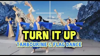 TURN IT UP TAMBOURINE & FLAG DANCE | Song by PLANETSHAKERS | WITH THE KKM-LSFI YOUTH DANCE MINISTERS