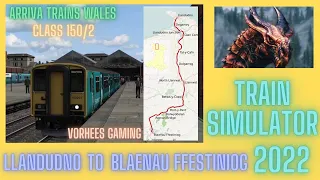 Train Simulator 2022  Class 150/2   10.22am  Llandudno To Blaenau Ffestiniog