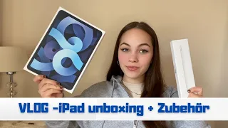 Mein erster Vlog - MakeUp Routine, iPad Air 2020 unboxing + Zubehör