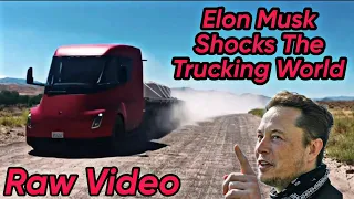 Elon Musk Just Released A Video That Will Shock All Truck Drivers In America 🤯