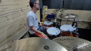 RUJA O LEÃO - Isaias Saad + Nivea Soares - Diego Salvi (Drum cover)