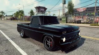 NFS Heat | 3.8l V6 Swapped Chevy C10 Drag Build - Fastest Truck In Heat!