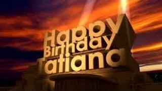 Tatiana Rodwell Happy Birthday!