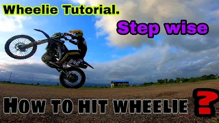 How to Hit wheelie ?? || Best tricks || wheelie Tutorial ||