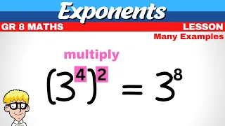 Exponents Grade 8 | Bracket Power Of