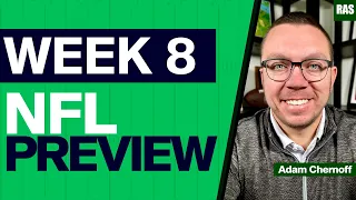 NFL Week 8 Game Previews & Picks | Sports Betting Insights with Adam Chernoff