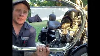 Sportster Crash Bar Install