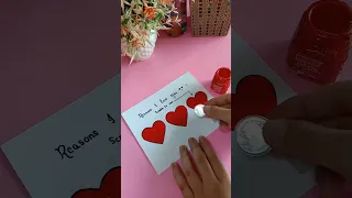 DIY scratch off gift card!💌❤️ #youtubeshorts #trending