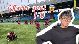 5th match day vlog lost 1-0 against Jvc singtam offside goal ⚽️
