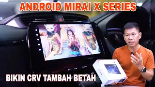 GIL4,.!! HU ANDROID MIRAI XSERIES & SUBKOLONG SOUNDTIME .!! BIKIN CRV JADI KEREN GINI.!!