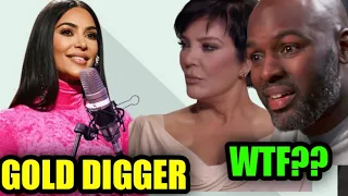 KIM Kardashian call Kris Jenner boyfriend Corey Gamble a gold digger. Corey and Kris respond Kim K