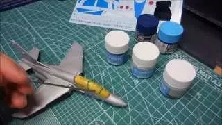 Hasegawa 172 Kawasaki T 4 Blue Impulse plamo build 2