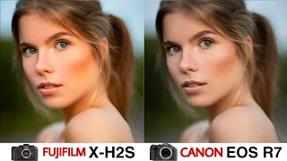 FujiFilm X-H2S vs Canon EOS R7 Camera Test