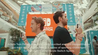 Tom Felton & Matt Lewis - Promo Launch UK Nintendo Switch Sports Animation (2022)