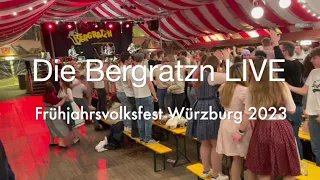 Bergratzn Partyband - Frühjahrsvolksfest Würzburg 2023