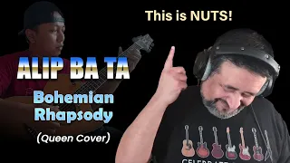 Alip Ba Ta: Bohemian Rhapsody (Fingerstyle Queen Cover) | An Old Musician Reacts!