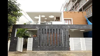 40x60 North facing Home in Hassan | Dr.Ravi Residence by Design Studio Architect