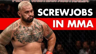 MMA's 10 Biggest Screwjobs