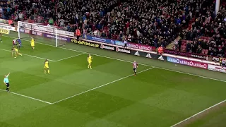 Blades 2-0 Burton - match action