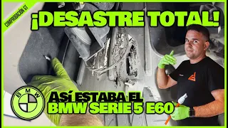 🤦‍♂️¡DESASTRE TOTAL!🤦‍♂️ | Así me llegó este BMW E60 a la COMPROBACIÓN GT