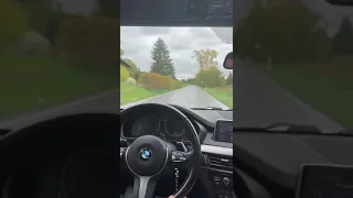 BMW X5 F15 X30D acceleration uphill 0-100km/h