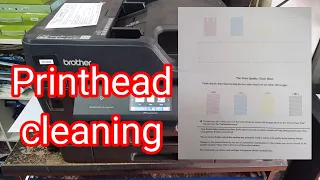 J3930DW Printhead Cleaning Fix Brother MFC-J3930DW printer color missing