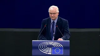 Włodzimierz Cimoszewicz - Debata Parlamentu Europejskiego po wyroku TK