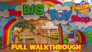 BIG TOY SHOP Virtual Tour at Paultons Park, Home of Peppa Pig World (August 2022) [4K]