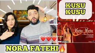 Kusu Kusu Song Ft Nora Fatehi | Satyameva Jayate 2 | John A, Divya K | Zahrah Khan Dev | Reaction !!