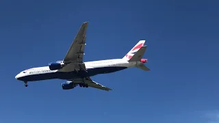 British Airways Boeing 777-200ER BA2279. EGKK (London Gatwick) - CYVR (Vancouver Int.) Runway 26R