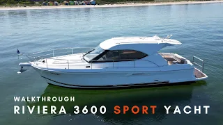 2007 Riviera 3600 Sport Yacht - Walkthrough with Dan Jones