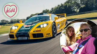 Racing Legend Derek Bell, back at the wheel of his Le Mans McLaren F1 GTR | KiaSS | 4K