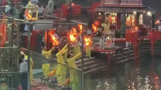 Ganga river in lockdown | Ganga arti at Haridwar