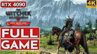 THE WITCHER 3 Next Gen Upgrade Gameplay Walkthrough FULL GAME [4K 60FPS PC RTX 4090] - No Commentary