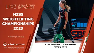 NZSS Weightlifting Championships 2023 | Session 1 | W49 - W71