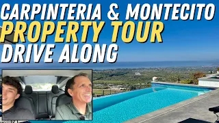 Panoramic Ocean Views & Spanish Elegance: Exclusive Tour in Carpinteria & Montecito