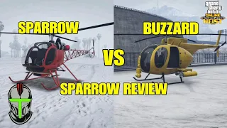 Sparrow Review l Sparrow Vs Buzzard GTA Online