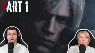 Our first time playing RE4! | RESIDENT EVIL 4 REMAKE | Part 1 | Blind Playthrough | Full Game