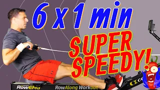 Go Faster with 6 Tough minutes on the Rowing Machine - 1KW5S3