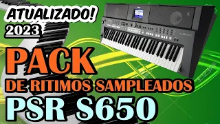 ✅RITIMOS SAMPLEADOS 2023 PARA O PSR S650 DA YAMAHA [GRATIS]✅🎹💥