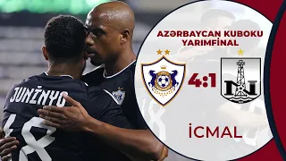 Qarabağ 4:1 Neftçi | Azərbaycan Kuboku, yarımfinal | İCMAL