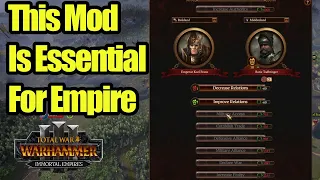 This Mod Is ESSENTIAL For Empire Campaigns - Immortal Empires - Total War Warhammer 3 - Mod Review